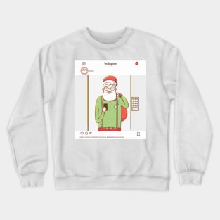 Santa Claus Selfie Crewneck Sweatshirt